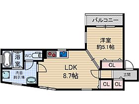 KTIレジデンス総持寺  ｜ 大阪府茨木市中総持寺町（賃貸アパート1LDK・3階・35.35㎡） その2