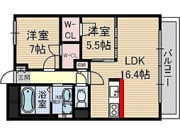 クレセントコート 1階