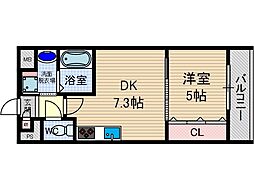 間取図画像 1DK