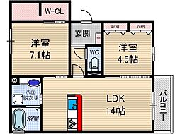 ソフィアコート鳥飼B棟 3階