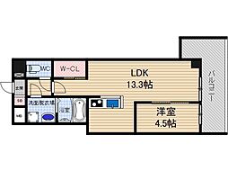 アルカディア茨木末広町 4階