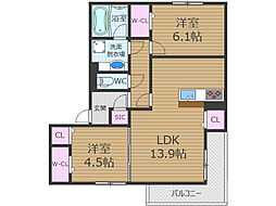 D-Residence南茨木 3階