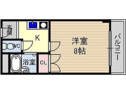 本町8番館 4階/-