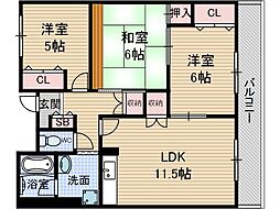 ドゥエルなかせい 1階/-