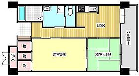 カーサマリア 410 ｜ 福岡県久留米市津福本町276-3（賃貸マンション1LDK・4階・51.80㎡） その2