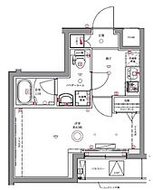 マーロ羽田  ｜ 東京都大田区羽田6丁目34-2（賃貸マンション1K・3階・26.54㎡） その2