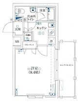 シンシティー哲学堂レブプレスト 501 ｜ 東京都新宿区西落合2丁目16-10（賃貸マンション1K・5階・25.55㎡） その2