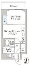 ブルシエル中目黒  ｜ 東京都目黒区上目黒3丁目18-7（賃貸マンション1DK・2階・30.57㎡） その2