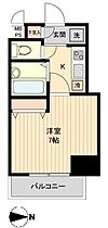 HF亀戸レジデンス 1304 ｜ 東京都江東区亀戸2丁目36-13（賃貸マンション1K・13階・21.94㎡） その2