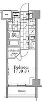 ＯＮＥ　ＲＯＯＦ　ＦＬＡＴ　ＴＳＵＫＩＳＨＩＭＡ  ｜ 東京都中央区月島4丁目8-15（賃貸マンション1K・1階・25.02㎡） その2