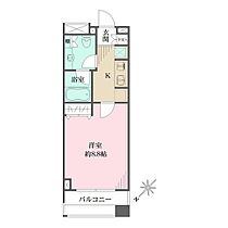 西新宿ＶＩＰ　ＲＯＹＡＬ 803 ｜ 東京都新宿区西新宿6丁目20-9（賃貸マンション1K・8階・28.25㎡） その2