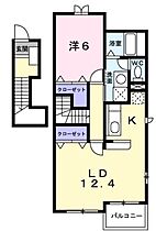 香川県丸亀市山北町（賃貸アパート1LDK・2階・52.85㎡） その2