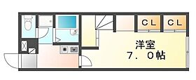 香川県高松市福岡町４丁目（賃貸アパート1K・3階・23.18㎡） その2