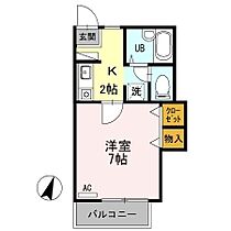 香川県善通寺市金蔵寺町（賃貸アパート1K・2階・23.18㎡） その2