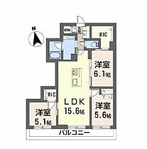 香川県高松市木太町（賃貸アパート3LDK・1階・74.82㎡） その2