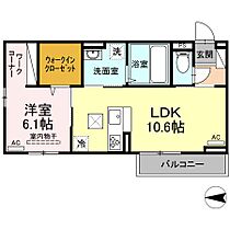 香川県高松市高松町（賃貸アパート1LDK・1階・41.85㎡） その2