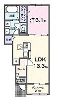 香川県高松市勅使町（賃貸アパート1LDK・1階・50.05㎡） その2