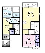 香川県善通寺市中村町（賃貸アパート1DK・1階・39.13㎡） その2