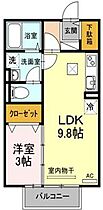 香川県高松市松島町３丁目（賃貸アパート1LDK・1階・33.39㎡） その2