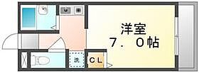 香川県高松市松島町２丁目（賃貸マンション1K・3階・21.45㎡） その2