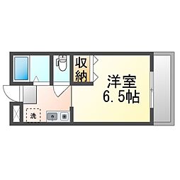 間取図画像 1K