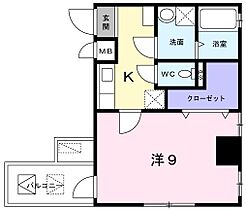 香川県高松市栗林町１丁目（賃貸マンション1K・6階・31.18㎡） その2