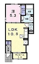 香川県丸亀市山北町（賃貸アパート1LDK・1階・40.02㎡） その2