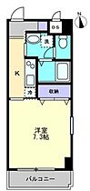 香川県高松市中央町（賃貸アパート1K・6階・26.52㎡） その1