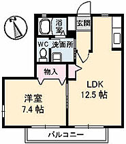 香川県高松市前田東町（賃貸アパート1LDK・1階・45.16㎡） その2