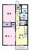 香川県丸亀市飯山町真時（賃貸アパート2DK・2階・46.13㎡） その2