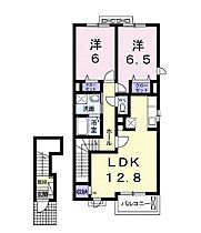 香川県高松市木太町（賃貸アパート2LDK・2階・62.45㎡） その2