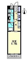 香川県高松市中央町（賃貸マンション1K・8階・30.00㎡） その1