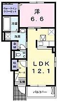 香川県高松市三条町（賃貸アパート1LDK・1階・48.35㎡） その2