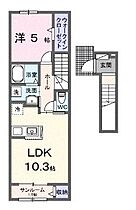 香川県高松市松島町３丁目（賃貸アパート1LDK・2階・44.28㎡） その2