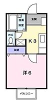 香川県丸亀市西本町１丁目（賃貸アパート1K・2階・23.18㎡） その1