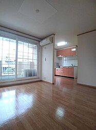 ヴィラ　エンゼルC 2階2LDKのリビング/ダイニング