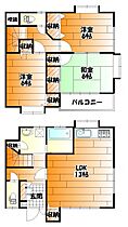 広島県広島市安佐南区長束１丁目（賃貸テラスハウス3LDK・1階・80.32㎡） その2