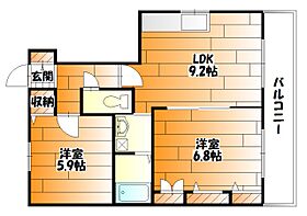 広島県広島市安佐南区長束西４丁目（賃貸アパート2LDK・1階・50.38㎡） その2