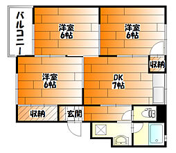 JR可部線 下祇園駅 徒歩12分 3階/-