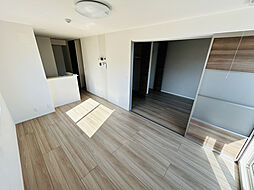 JR可部線 安芸長束駅 徒歩4分の賃貸アパート 1階1LDKのリビング/ダイニング