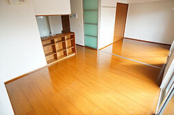 JR可部線 下祇園駅 徒歩14分の賃貸アパート 3階2LDKのリビング/ダイニング