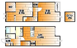 JR可部線 安芸長束駅 徒歩24分
