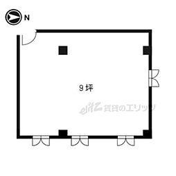 ボヌール館の間取図画像
