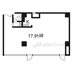 ラフィーネ御池の間取図画像