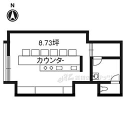 サイト烏丸三条町の間取図画像