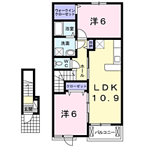 ティ・プルメリア  ｜ 京都府綾部市下八田町堂ノ下（賃貸アパート2LDK・2階・57.21㎡） その2