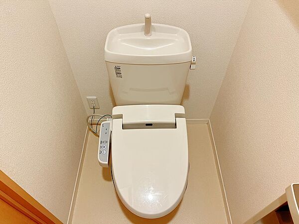 画像7:ウォシュレット付きでトイレも快適(*^^)