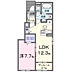 間取り：単身者の方や新婚様にオススメの１ＬＤＫ(^^♪