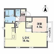 ヒルズプレイス北京都Ａ・Ｂ  ｜ 京都府福知山市字天田（賃貸アパート1LDK・2階・50.00㎡） その2