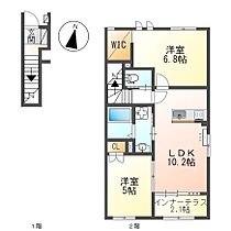 パーク サイド ヴィレッジ  ｜ 兵庫県丹波市氷上町石生（賃貸アパート2LDK・2階・56.89㎡） その2